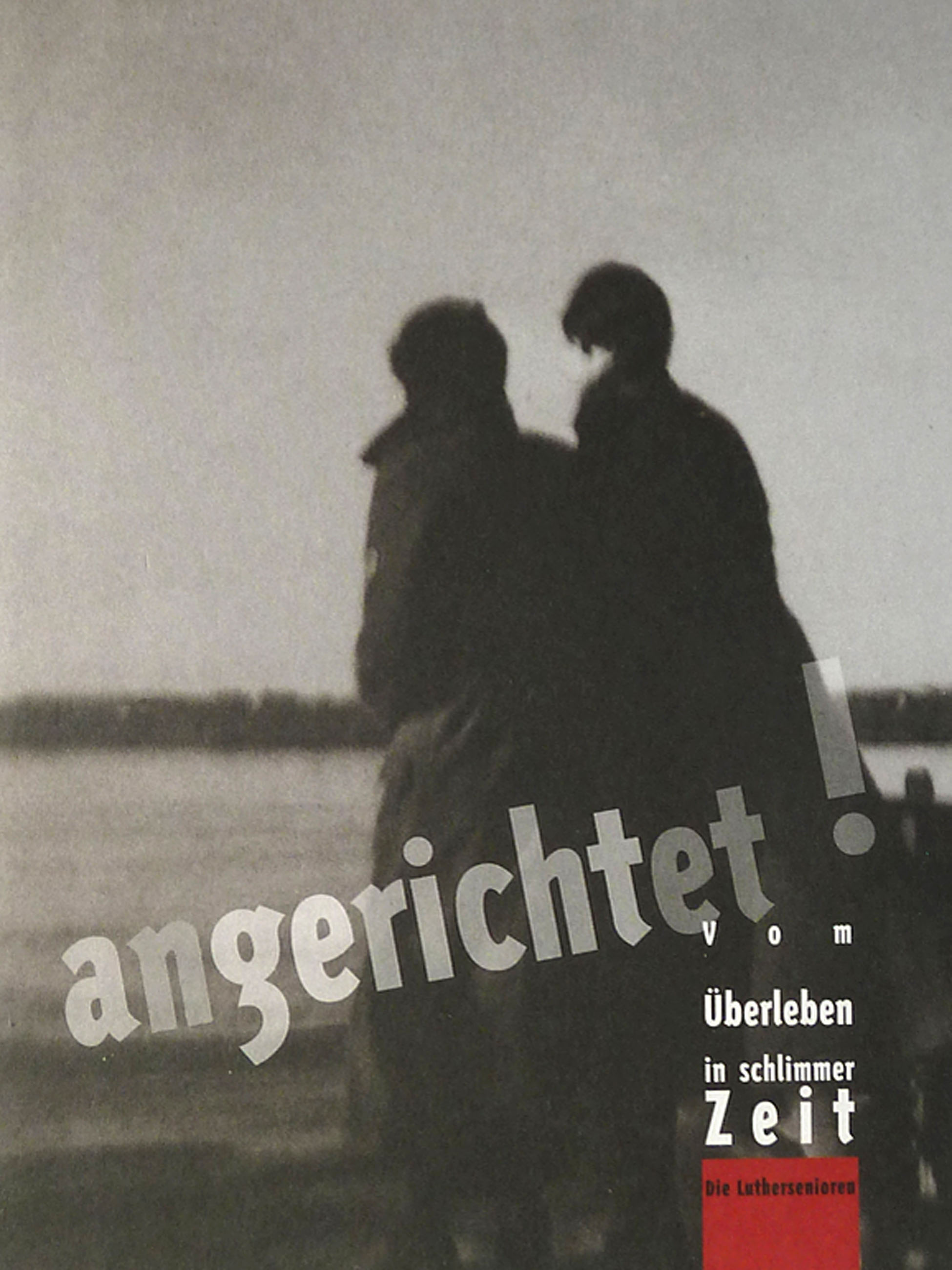 Cover des Buchs "Angerichtet", in dem die Senior:innen der Lutherkirche einige Kriegserlebnisse erzählen