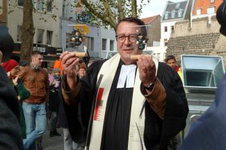 Reformation II, Pfarrer Hans Mörtter der Lutherkirche, Köln / Foto: Helga Fitzner 