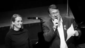 SOS 2019 in der Kölner Philarmonie mit Pia Klemp und Hans Mörtter / Foto: Simin Kianmehr