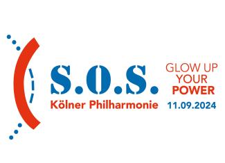 SOS - Glow Up Your Power! Benefizveranstaltung 2024 zu Gunsten des Kindernöte e. V. Köln, Grafik: Timo Belger